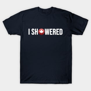 I voted, then I showered T-Shirt